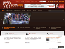 Tablet Screenshot of gravecare.com.ua